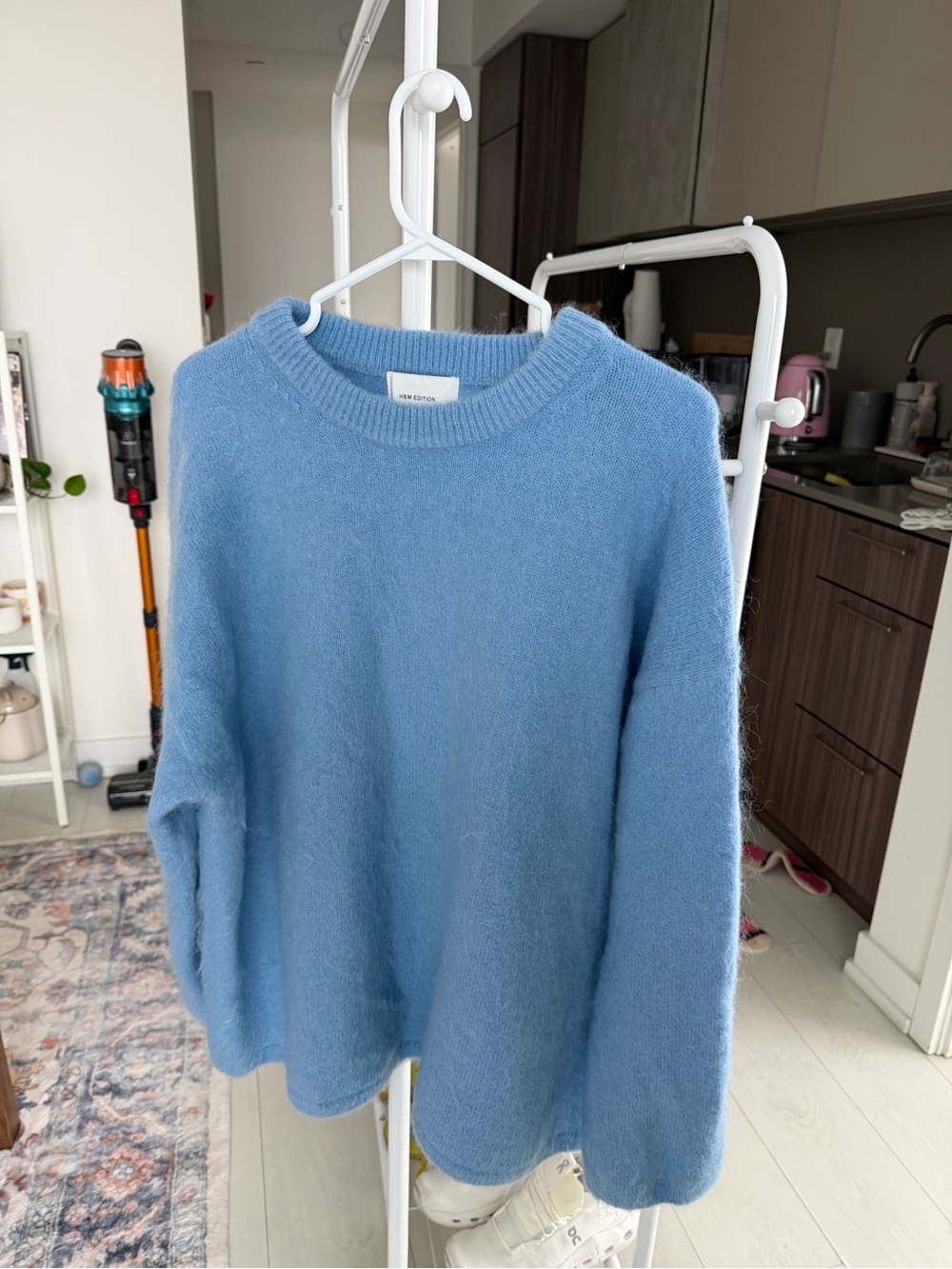 H&M Light Blue Crewneck Sweater